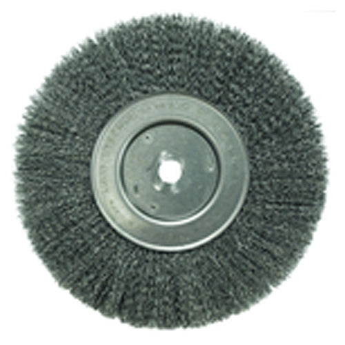 Weiler MK5101248 10" Diameter-3/4" Arbor Hole - Crimped Steel Wire Straight Wheel
