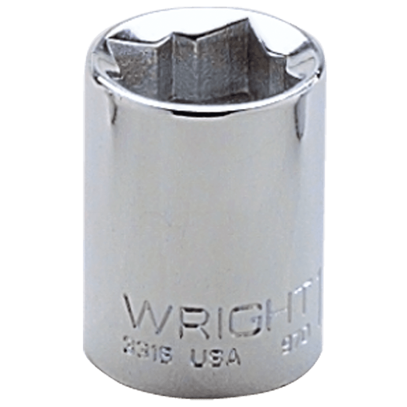 Wright Tool KP503308 1/4" x 1 5/64"-3/8" Drive-8 Point - Standard Socket