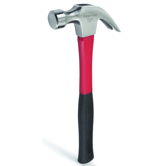TEKTON KP8530123 16 oz Fiberglass Claw Hammer