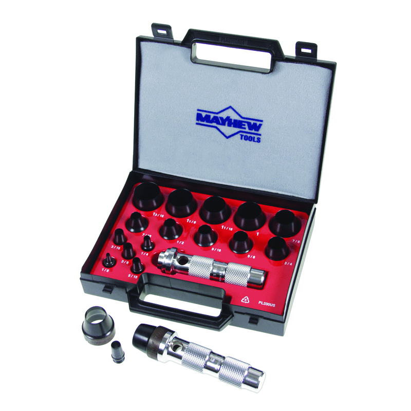 Mayhew KS5066000 16 PC HOLLOW PUNCH SET