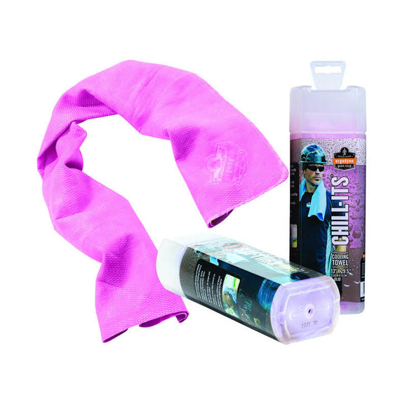 Ergodyne LF6512442 Chill-Its Cooling Towel Pink