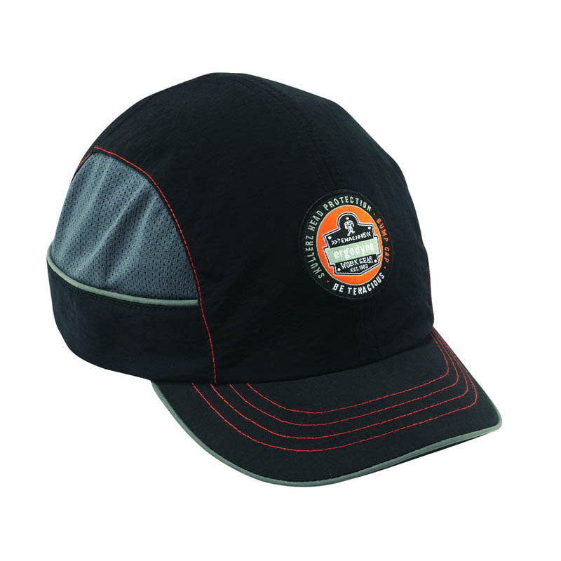 Ergodyne LF6523340 Bump Cap Black Short Brim