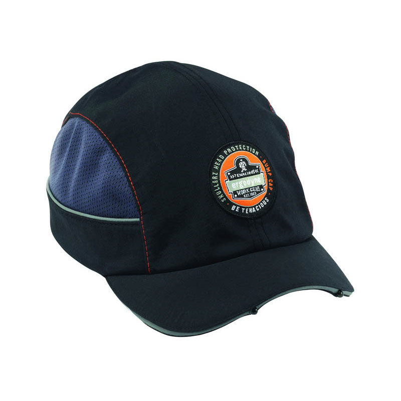 Ergodyne LF6523370 Led Bump Cap Black Short Brim