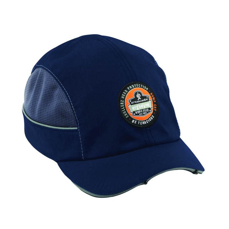 Ergodyne LF6523373 Led Bump Cap Navy Short Brim