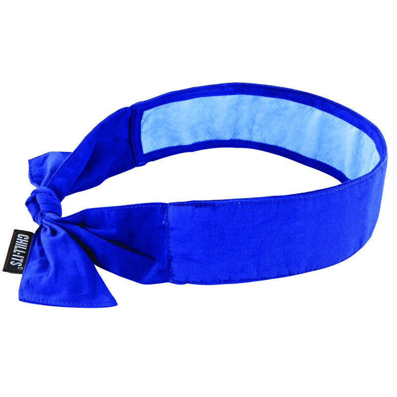 Ergodyne LF656700CTB 6700CT Cooling Bandana Blue