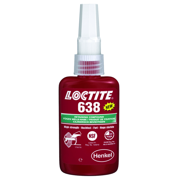 Loctite LM501835936 50ML RETAINING COMPOUND 638