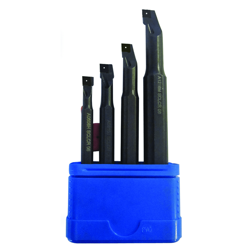 Maxx Edge ME1220015 Kit of 4 SCLCR Coolant Thru Boring Bars