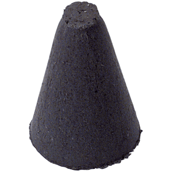 Cratex MG6414F 7/8" x 5/8"-1/8" x 1/8" - Resin Bonded Rubber Tapered Point (Fine Grit)