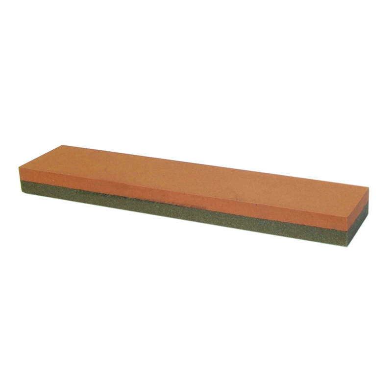Norton Abrasives MH6485545 4" x 1" India Benchstone Combination Coarse/Fine Grit Aluminum Oxide