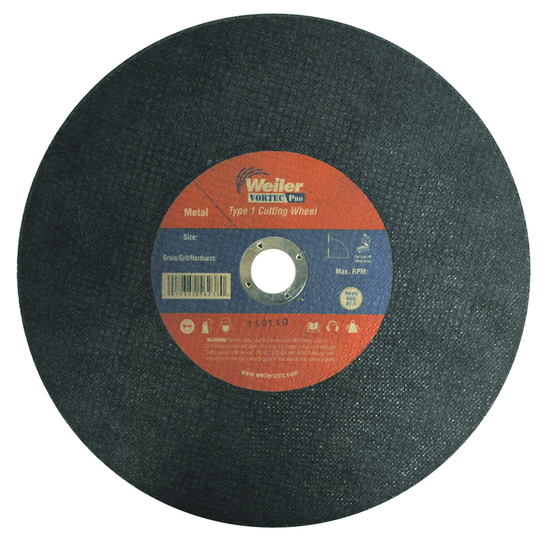Weiler MK5156230 14"X1/8 TYPE 1 CUT OFF WHEEL TA30R