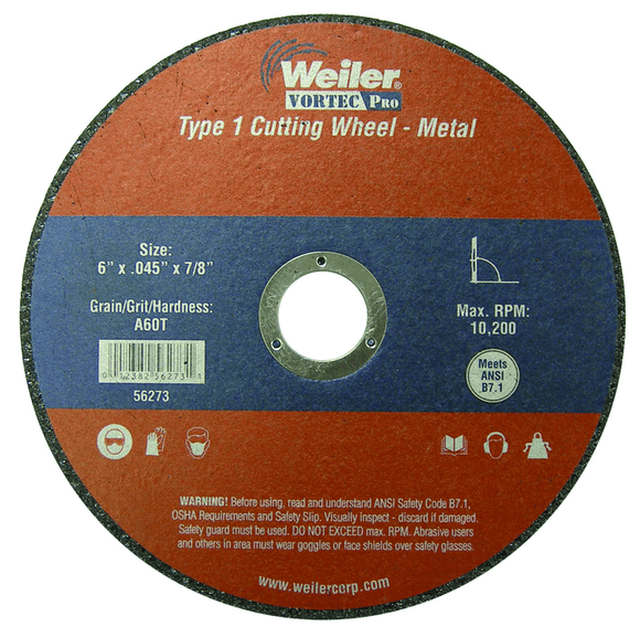 Weiler MK5156273 WEILER 6 X .045" TYPE 1 "