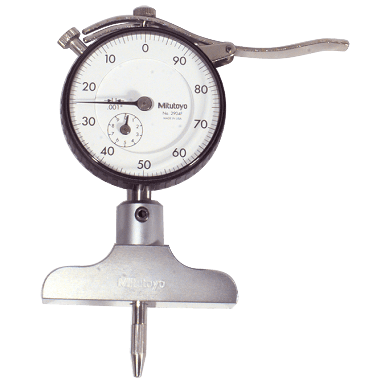 Mitutoyo MT807212 0-200 mm Measuring Range (0.01mm Graduation) - Dial Depth Gage