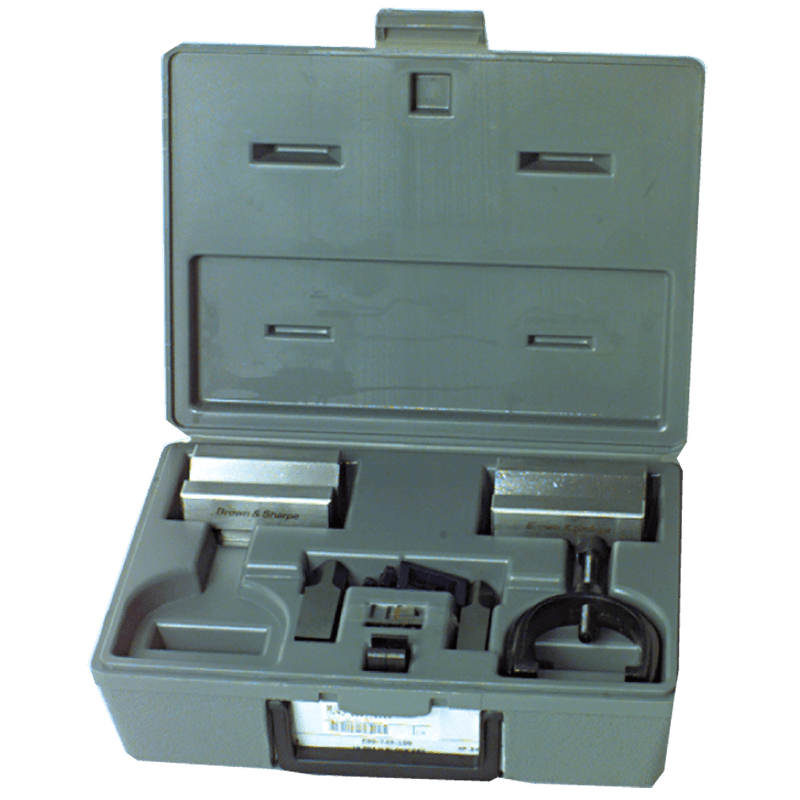 Brown & Sharpe MV4526913 Mini V-Block - Model 599–749–100–1 3/4" x 1 5/8" x 2 3/4"