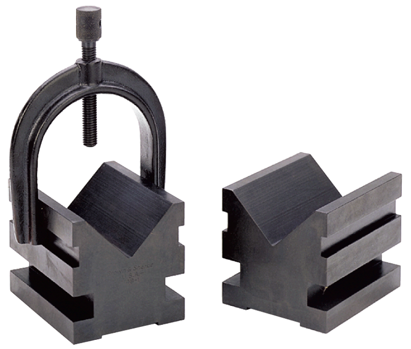 Brown & Sharpe MV4545210 Extra V-Block Clamp Only - Model 599–9749–12 - Fits: 599–749–1