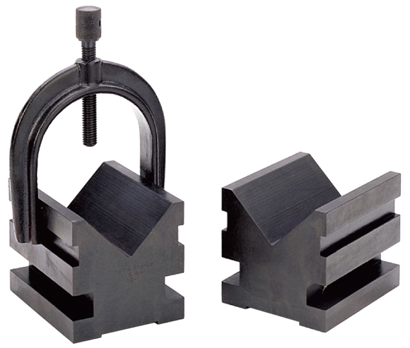 Brown & Sharpe MV4545210 Extra V-Block Clamp Only - Model 599–9749–12 - Fits: 599–749–1