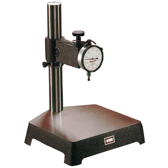 Starrett MV7052737 Cast Iron Comparator Stand & Dial Indicator - Kit Contains: 0.0005" Graduation, 0-25-0 Reading