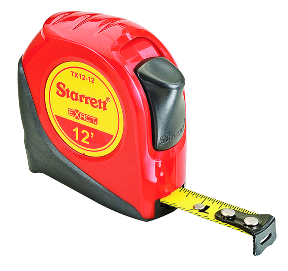 Starrett MV8030649 KTX12-12N Pocket Tape - 1/2