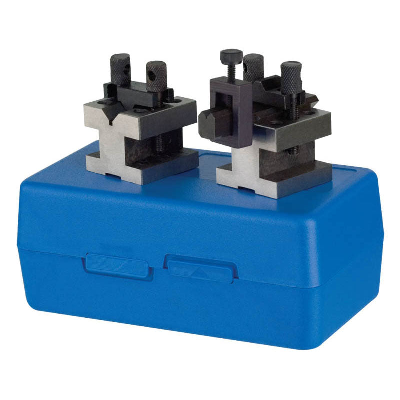 Fowler NA5552475025 #52-475-025 - 1-3/8 x 1-3/8 x 1-3/16'' - X-Block Jr V-Block Set