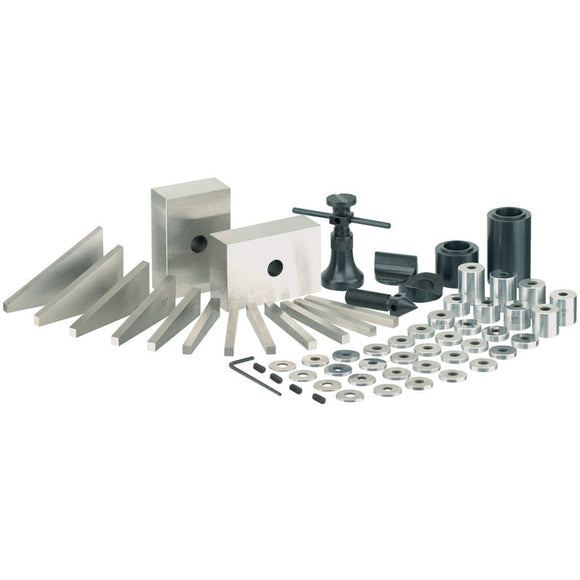 Fowler NA5553666100 Kit Contains: 1–2–3 Blocks, Angle Block Set, Spacer Blocks - Machinist Set Up Kit