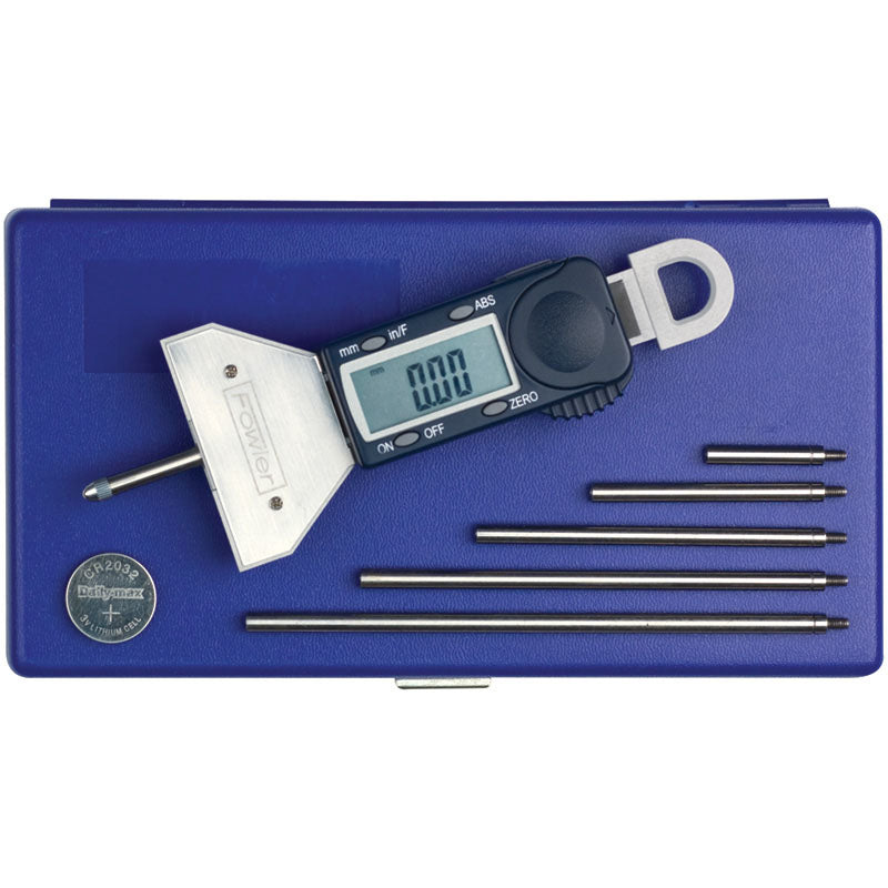 Fowler NA5554225555 0-6" / 0-150 mm Range - Xtra-Value Depth Gage