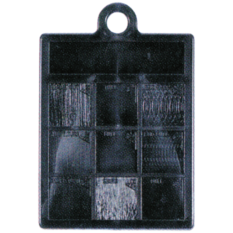 Flexbar NB6216007 Microfinish Surface Comparator - Model 16007–18 Specimens for Checking Varied Roughness Results