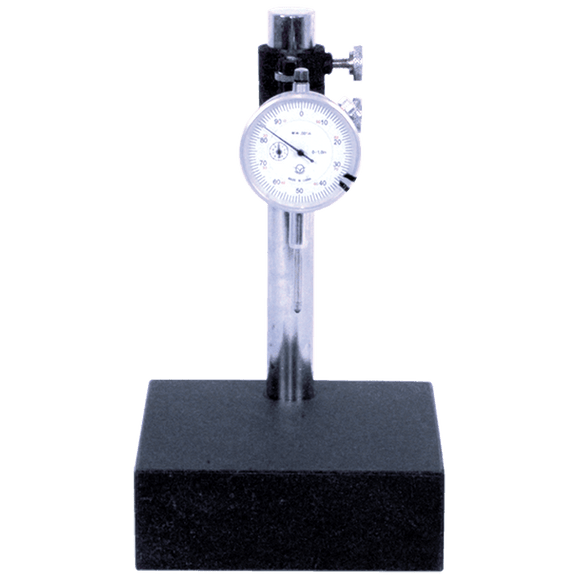 Procheck NB65G3N Granite Stand with Dial Indicator - Kit Contains: Granite Base With Fine Adjustment & 1" Travel Indicator, 0.001" Graduation, 0–100 Reading