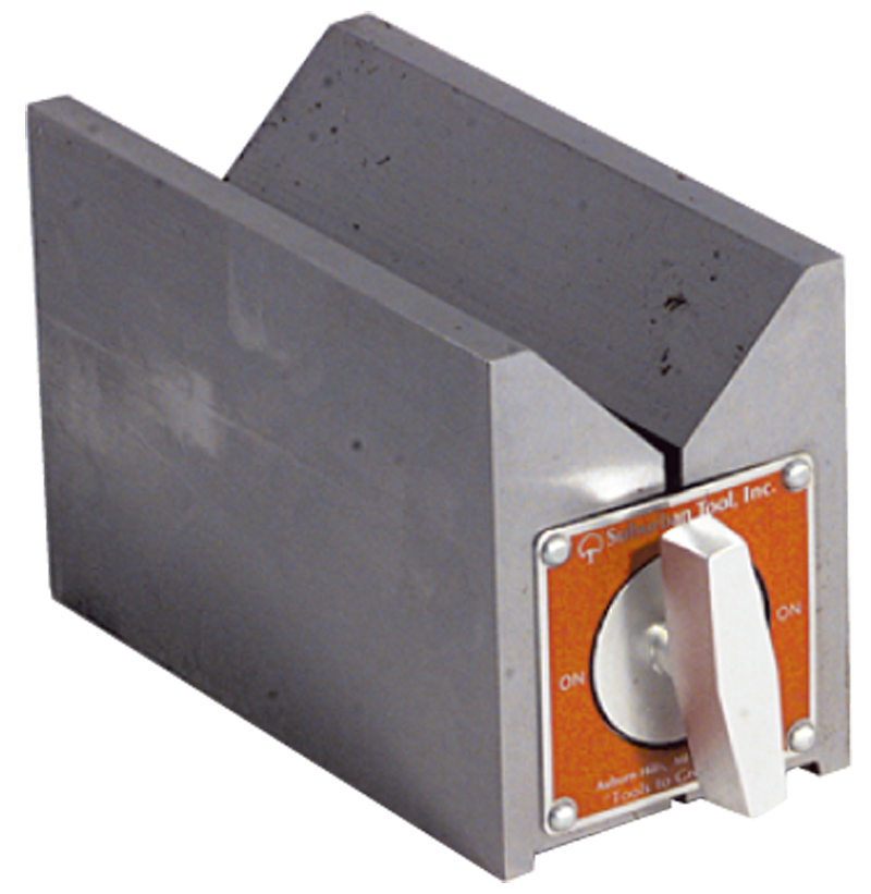 Suburban NJ50MTCVB Magnetic V-Block - Model MTCVB - 2 3/4" x 3 5/8" x 5 1/2"