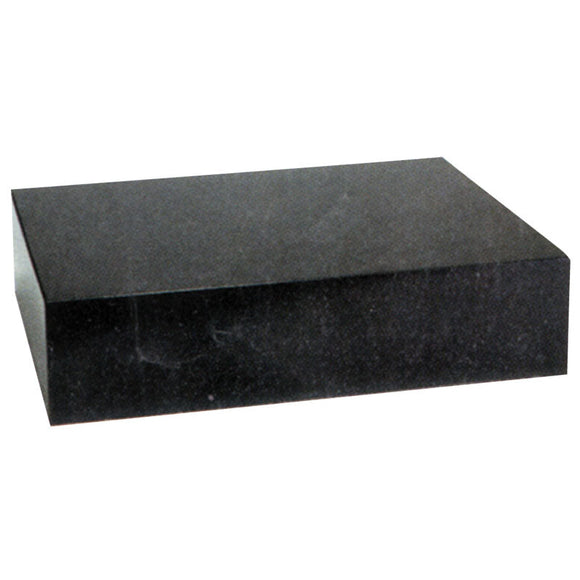 Procheck NS50C09120 9" x 12" Grade B 0-Ledge 3" Thickness - Granite Surface Plate