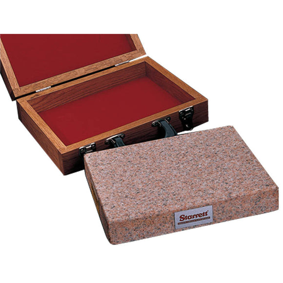 Starrett NS6081804 Sturdy Felt Lined Case for Surface Plate Covers - 12" - Stationary Surface Plate Stand x 8"; Stationary Surface Plate Stand x 2"