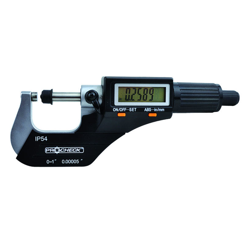 Procheck PC20EM23755IP5 IP54 ELECTRONIC MICROMETER