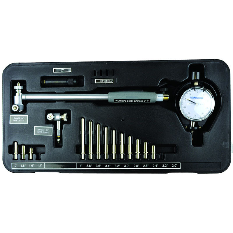 Procheck PC21DBG35150M 35-150MM DIAL BORE GAGE SET .01MM