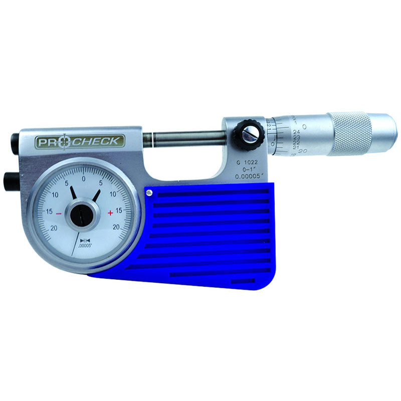 Procheck PC21IDM01005 INDICATING MICROMETER 0-1"/0.00005"