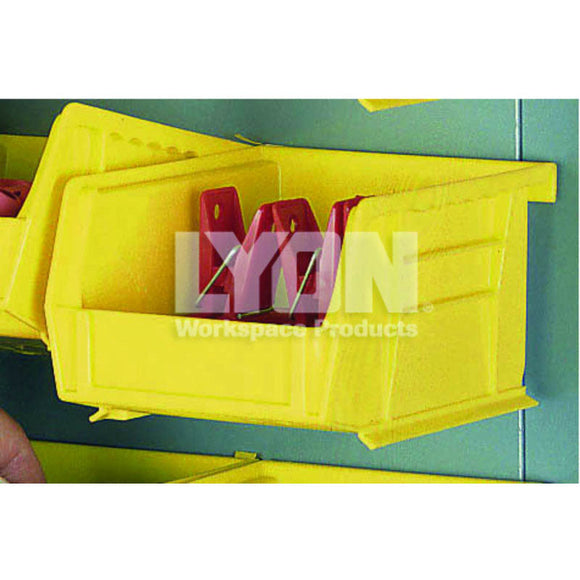 Lyon SA5078228 8 1/4" x 14 3/4" x 7" - Yellow Large Plastic Bin