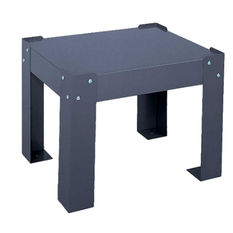Durham SB55BLR15 18" x 12" x 3" - Base for Steel Compartment Box Rack
