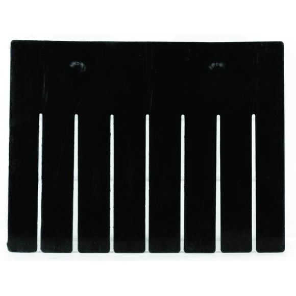 Akro-Mils SD5041168 6-Pack - Black - Short Bin Dividers for use with Akro-Grid Container 33-168