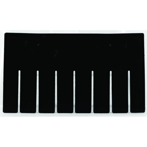 Akro-Mils SD5042166 6-Pack - Black - Long Bin Dividers for use with Akro-Grid Container 33-166