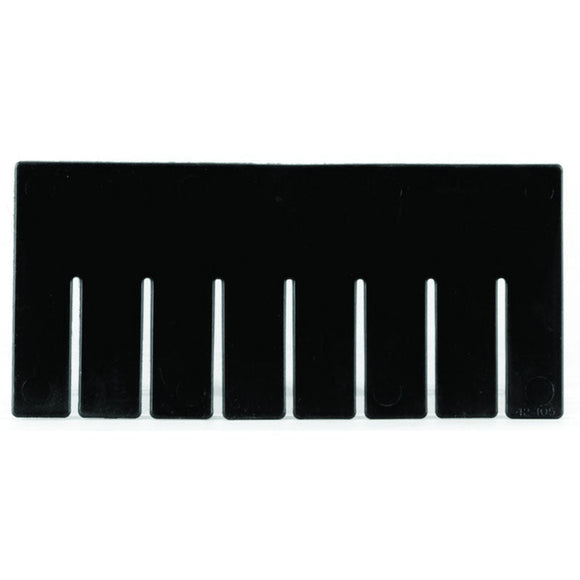 Akro-Mils SD5042228 6-Pack - Black - Long Bin Dividers for use with Akro-Grid Container 33-228