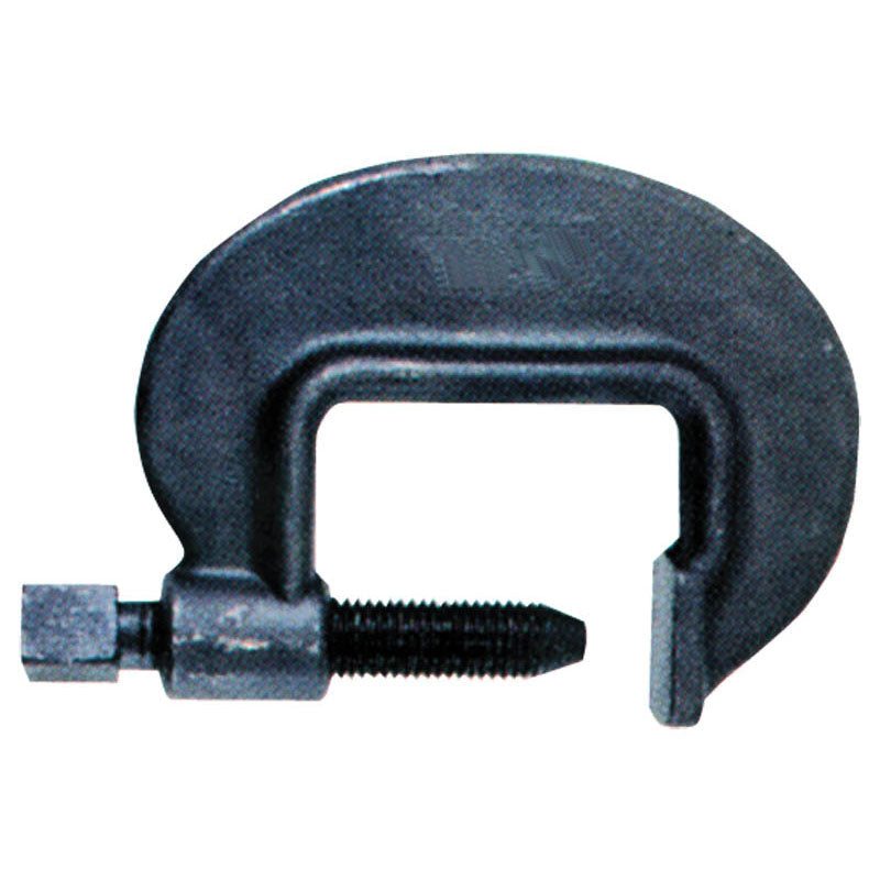 Quality Import SE608202 Heavy Duty Forged Deep Throat C-Clamp - 1 9/16" Throat Depth, 2 3/8" Maximum Opening
