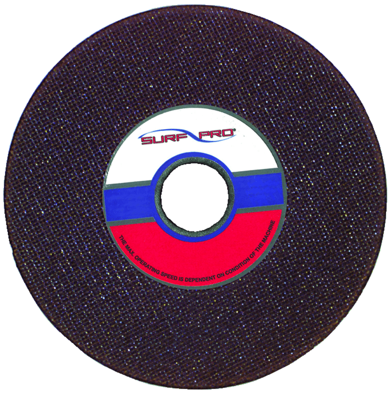 Surf-Pro SP010452507724A 4-1/2" x 1/4" x 7/8" - A24NBF - Aluminum Oxide Reinforced Cut-Off Wheel