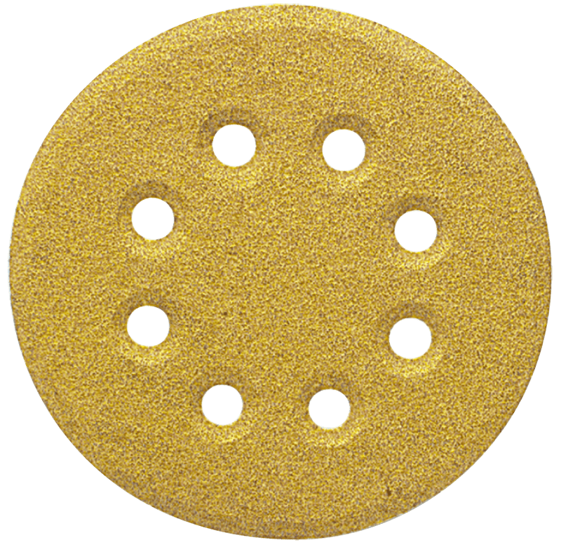 Surf-Pro SP11VBD503208AC 5"-320 Grit-8 Hole - Aluminum Oxide - Coated Abrasive - Velcro Disc
