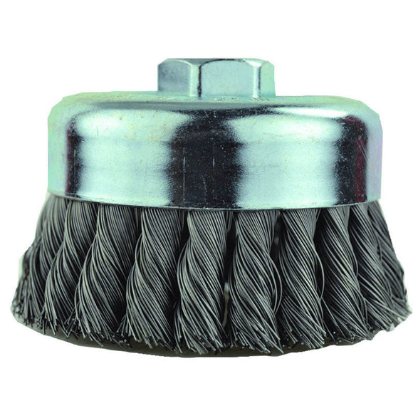 Surf-Pro SP25CB4005120CK 4" x 5/8"-11-0.020" Wire - Cup Brush