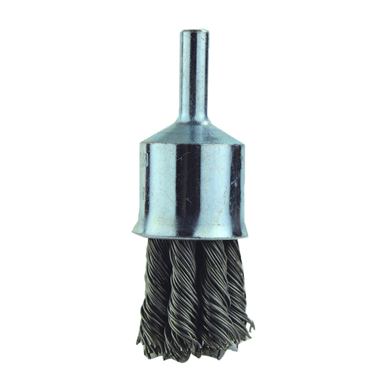 Surf-Pro SP25EB1006S14CK 1" Diameter-1/4" Shank-0.006" Wire - End Brush