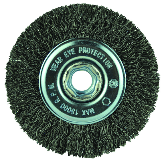 Surf-Pro SP25RK401451CCR 4"X5/8-11 RADIAL BRUSH .014 WIRE