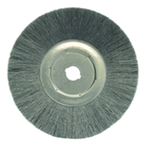 Weiler MK5101319 12" Diameter-11/4" Arbor Hole - Crimped Steel Wire Straight Wheel