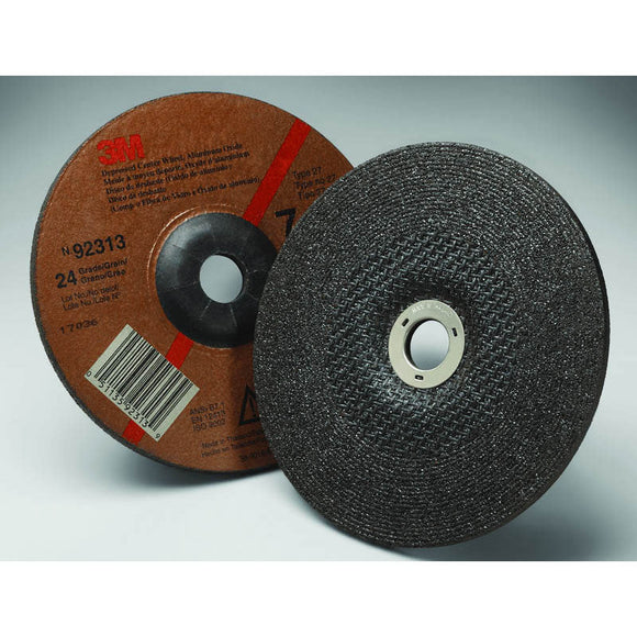 3M TM0192313 3M General Purpose Depressed Center Wheel T27 7" x 1/4" x 7/8" 24