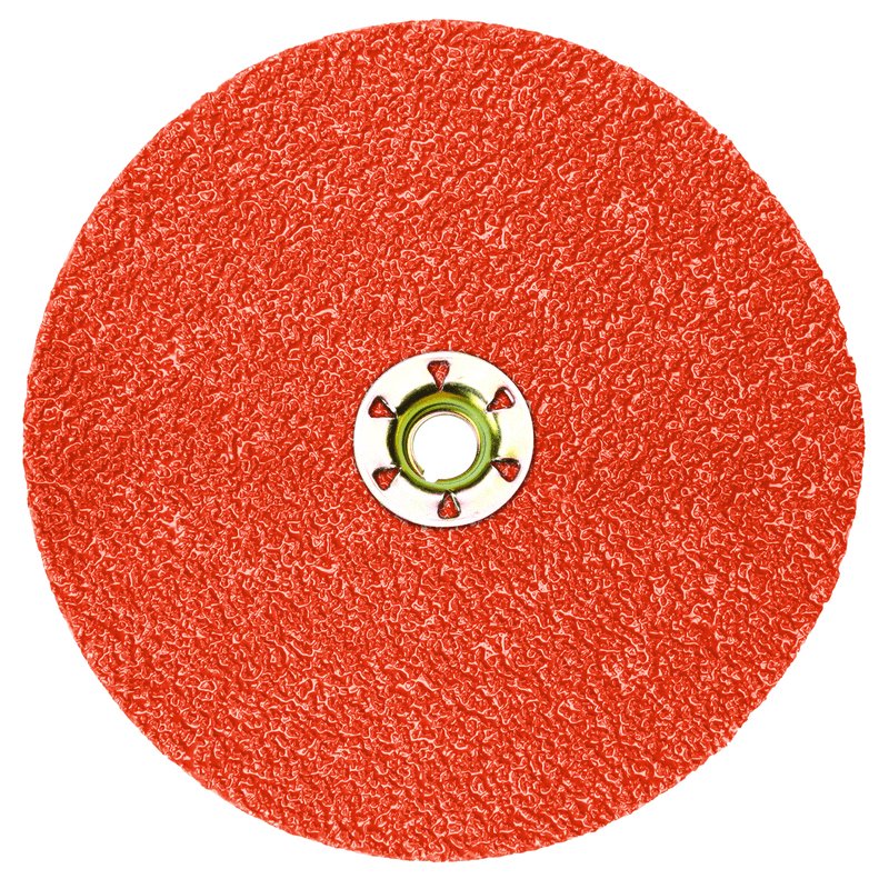 3M TM1127664 3M Cubitron II Fibre Disc 987C TN Quick Change 4-1/2" 80+