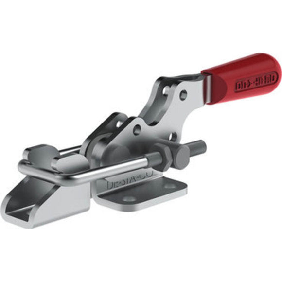 Image of DESTACO 341-SS stainless pull-action clamp engineered for robust and reliable performance in industrial environments.
