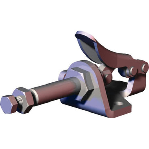 Image of DESTACO 6001-SS straight line plunger clamp engineered for robust and reliable fastening in demanding industrial environments.