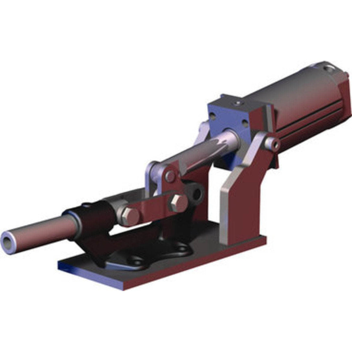 DESTACO 850-ME PNEUMATIC STRAIGHT LINE ACTION CLAMP WIT G-PORTS