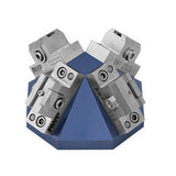 Raptor RWP-019-4X45T 45 degree tombstone 4 RWP-019SS Dovetail Fixtures with 1.5" Dovetail Base